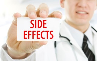 Serious Side Effects of semaglutide in paper held by doctor